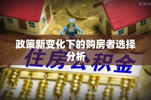 柳城政策新变化下的购房者选择分析