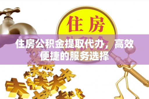 柳城住房公积金提取代办，高效便捷的服务选择